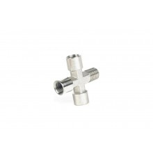Переходник 1259/2 крест 1/4" FFFM PATRIOT 830900015