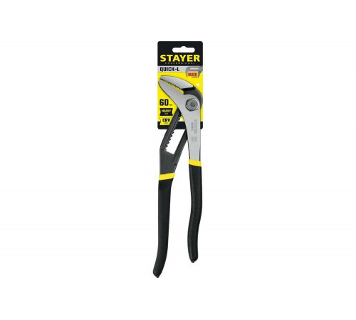 STAYER 270 мм, клещи переставные с быстрой регулировкой Quick-L 22370_z02 Professional