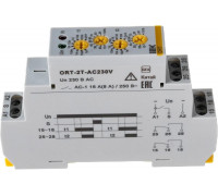 Реле времени IEK ORT 2 контакта, 230В, AC ORT-2T-AC230V