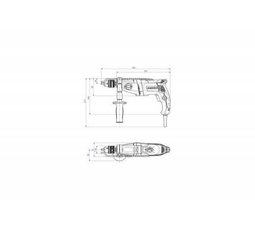 Дрель ударная METABO SBE 780-2 (600781500) Дрель ударная METABO SBE 780-2 (600781500)