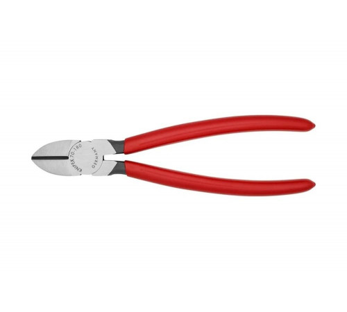 Бокорезы Knipex 180 мм, фосфатированные, обливные ручки, штрихкод на ручках KN-7001180EAN