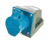 Розетка наружной установки IEK 16А 2P+Е 220В IP44 113 ИЭК PSR11-016-3