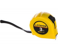 Рулетка STAYER МASTER MaxTape, пластиковый корпус, 3м/16мм 34014-03-16
