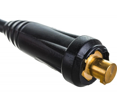Кабель сварочный (3 м; DX50; 25 кв мм; зажим на массу) Elitech 0606.000400