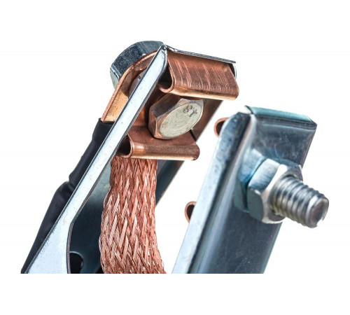 Кабель сварочный (3 м; DX50; 25 кв мм; зажим на массу) Elitech 0606.000400
