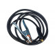 Кабель сварочный (3 м; DX50; 25 кв мм; зажим на массу) Elitech 0606.000400