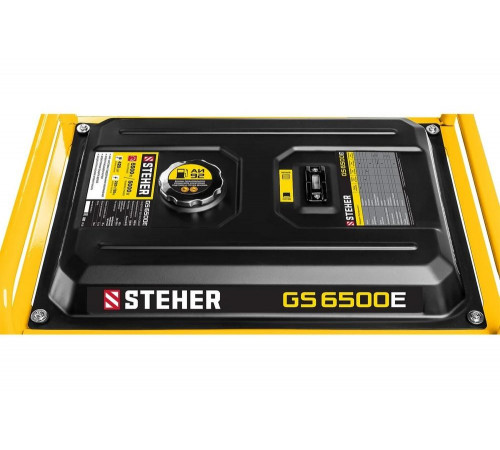 STEHER 5500 Вт, бензиновый генератор с электростартером (GS-6500E) STEHER 5500 Вт, бензиновый генератор с электростартером (GS-6500E)
