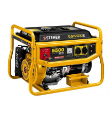 Бензиновый генератор STEHER с электростартером GS-6500Е