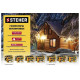 STEHER 5500 Вт, бензиновый генератор с электростартером (GS-6500E)