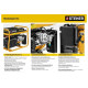 STEHER 5500 Вт, бензиновый генератор с электростартером (GS-6500E)