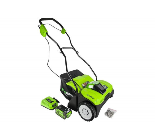 Аэратор Greenworks 40В 2504807UB Аэратор Greenworks 40В 2504807UB