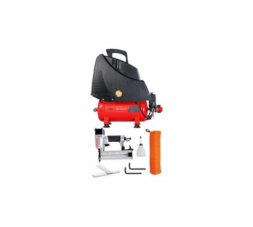 Компрессор WOOD MASTER KIT + 4 (OL 195/6 + 4 предмета) FUBAG 646035 Компрессор WOOD MASTER KIT + 4 (OL 195/6 + 4 предмета) FUBAG 646035