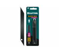 Сегментированные лезвия KRAFTOOL BLACK MAX 9 мм, 10 шт 09602-09-S10