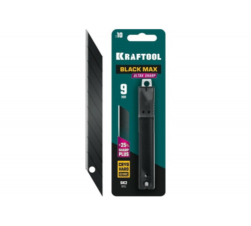 KRAFTOOL 9 мм, 10 шт., лезвия сегментированные BM-9 09602-09-S10