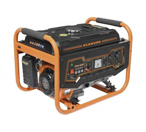 Бензиновый генератор CARVER PPG- 3600 LT-168F-1 Бензиновый генератор CARVER PPG- 3600 LT-168F-1