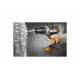 Ударная аккумуляторная дрель-шуруповерт WORX WX372.9
