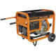 Генератор CARVER PPG- 9000DE дизель LT-192FD, 7,0/7,5кВт, 220В, бак12.5л, э/старт, колеса, медь 01.020.00024