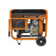 Генератор CARVER PPG- 9000DE дизель LT-192FD, 7,0/7,5кВт, 220В, бак12.5л, э/старт, колеса, медь 01.020.00024