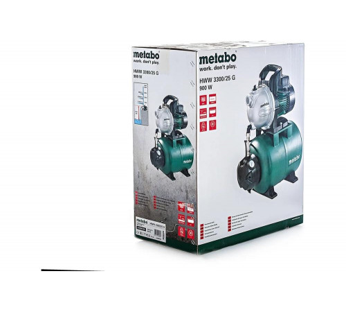 Насосная станция Metabo HWW 3300/25 G 600968000 Насосная станция Metabo HWW 3300/25 G 600968000