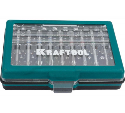 Качественный набор бит KRAFTOOL c-drive 71 Качественный набор бит KRAFTOOL c-drive 71