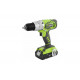 Ударная аккумуляторая дрель-шуруповерт GreenWorks 3801107UA