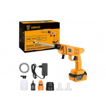 Мойка высокого давления аккумуляторная DEKO DKCW25, 40 бар, 1x4.0Ач 063-4490