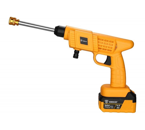 Мойка высокого давления аккумуляторная DEKO DKCW25, 40 бар, 1x4.0Ач 063-4490 Мойка высокого давления аккумуляторная DEKO DKCW25, 40 бар, 1x4.0Ач 063-4490