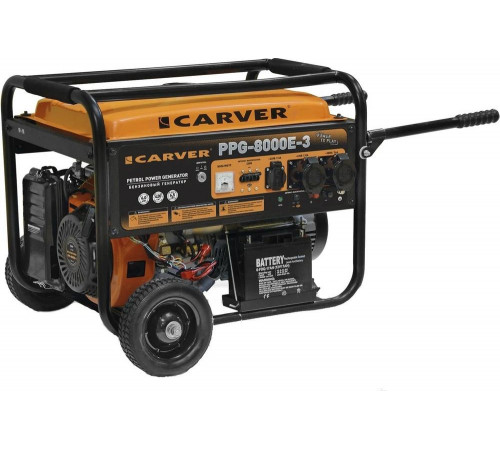 Бензиновый генератор CARVER PPG-8000E-3 01.020.00013 Бензиновый генератор CARVER PPG-8000E-3 01.020.00013
