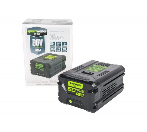 Аккумулятор (4 А*ч; 60 В) G60B4 Greenworks 2918407 Аккумулятор (4 А*ч; 60 В) G60B4 Greenworks 2918407