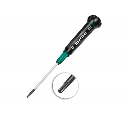KRAFTOOL TX 10, отвертка для точных работ Precision 25684-10