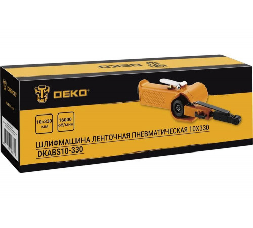 Ленточная пневматическая машина DEKO DKABS10-330 10x330 мм 063-4383 Ленточная пневматическая машина DEKO DKABS10-330 10x330 мм 063-4383