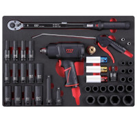 Набор пневмоинструмента MIGHTY SEVEN 41 предмет NC-4255ZG