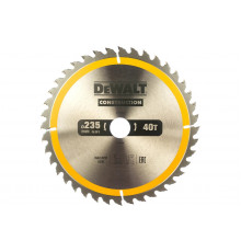 Пильный диск CONSTRUCT (235х30 мм; 40 ATB) DEWALT DT1955
