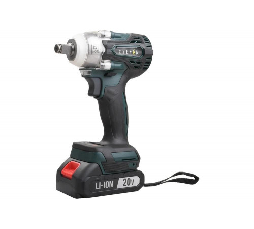 Гайковерт аккумуляторный бесщеточный Zitrek Crusher 20, 20В, 300 Нм, 1x2.0Ач 085-1021 Гайковерт аккумуляторный бесщеточный Zitrek Crusher 20, 20В, 300 Нм, 1x2.0Ач 085-1021