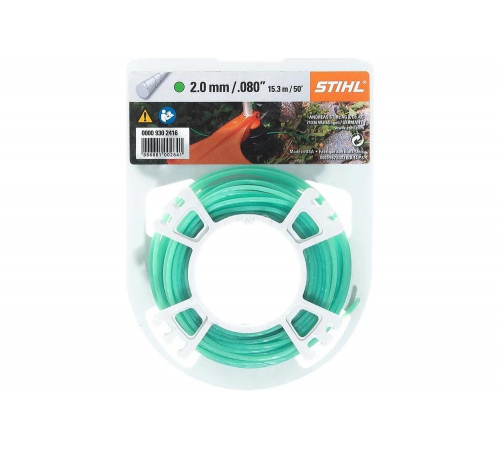 Леска триммерная круглая (2,0 мм, 15,3 м, бесшумная) Stihl 00009302416 Леска триммерная круглая (2,0 мм, 15,3 м, бесшумная) Stihl 00009302416