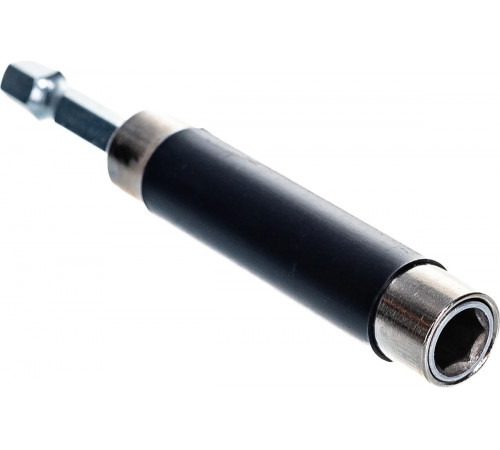 Держатель 1/4" магнитный с направляющей гильзой, 80 мм DEWALT DT7701