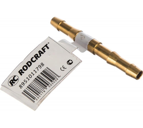 Соединитель шлангов 6мм RODCRAFT 8951011798 Соединитель шлангов 6мм RODCRAFT 8951011798