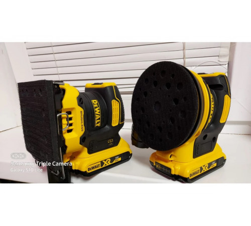 Эксцентриковая орбитальная шлифовальная машина DEWALT 18.0 В XR DCW210N-XJ