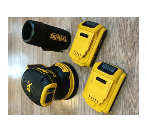 Эксцентриковая орбитальная шлифовальная машина DEWALT 18.0 В XR DCW210N-XJ