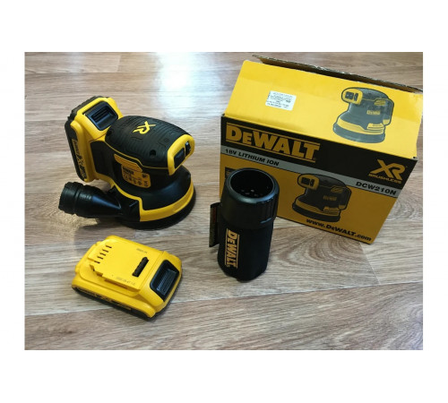 Эксцентриковая орбитальная шлифовальная машина DEWALT 18.0 В XR DCW210N-XJ