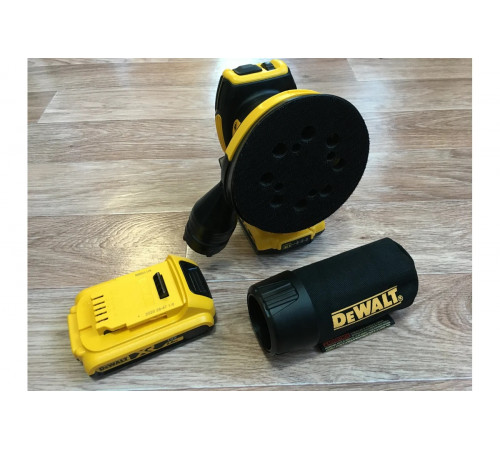 Эксцентриковая орбитальная шлифовальная машина DEWALT 18.0 В XR DCW210N-XJ