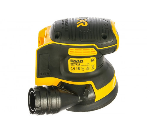 Эксцентриковая орбитальная шлифовальная машина DEWALT 18.0 В XR DCW210N-XJ
