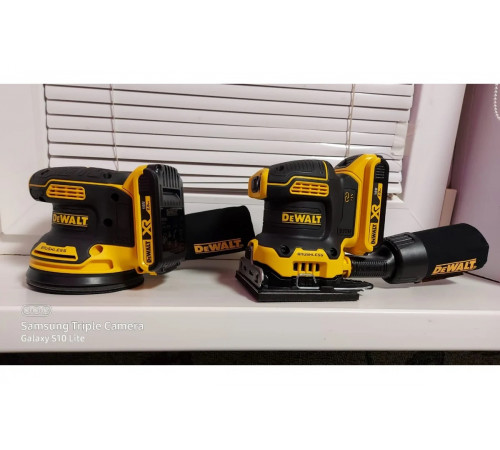 Эксцентриковая орбитальная шлифовальная машина DEWALT 18.0 В XR DCW210N-XJ