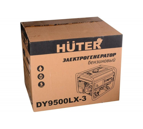 Портативный бензогенератор HUTER DY9500LX-3 Портативный бензогенератор HUTER DY9500LX-3