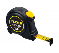 Рулетка с автостопом Stayer AutoLock 10м / 25мм 2-34126-10-25