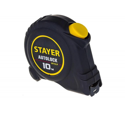 STAYER 10 м х 25 мм, с автостопом рулетка 2-34126-10-25 STAYER 10 м х 25 мм, с автостопом рулетка 2-34126-10-25