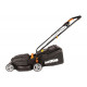 WORX WG713E: электрическая газонокосилка 1200 Вт, 34 см ширина