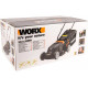 WORX WG713E: электрическая газонокосилка 1200 Вт, 34 см ширина