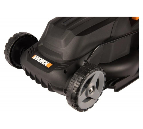 WORX WG713E: электрическая газонокосилка 1200 Вт, 34 см ширина WORX WG713E: электрическая газонокосилка 1200 Вт, 34 см ширина
