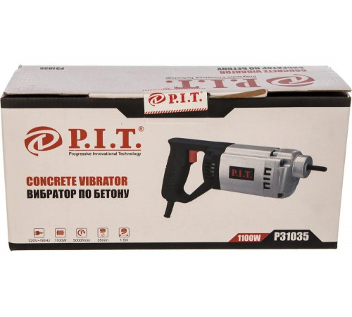 Электрический ручной вибратор для бетона P.I.T. P31035